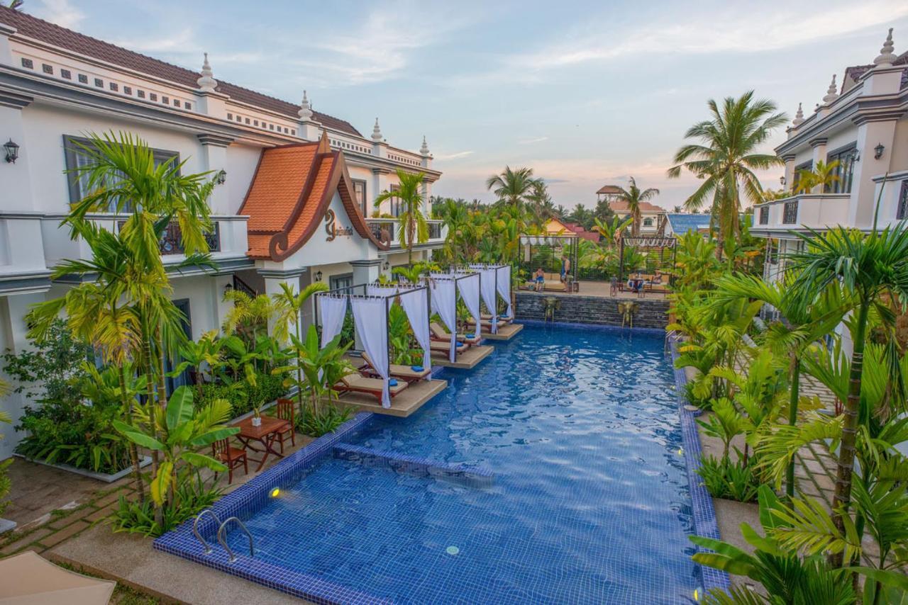 Готель Angkor Tempora Boutique Сіємреап Екстер'єр фото
