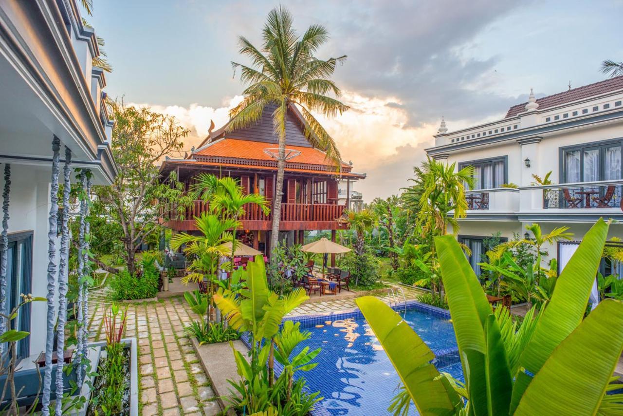 Готель Angkor Tempora Boutique Сіємреап Екстер'єр фото